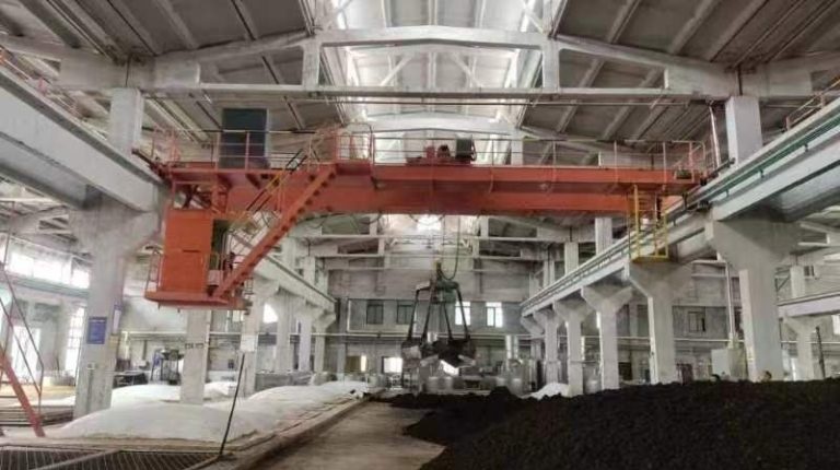 Мостовой грейферный кран Henan Mine (Китай)
