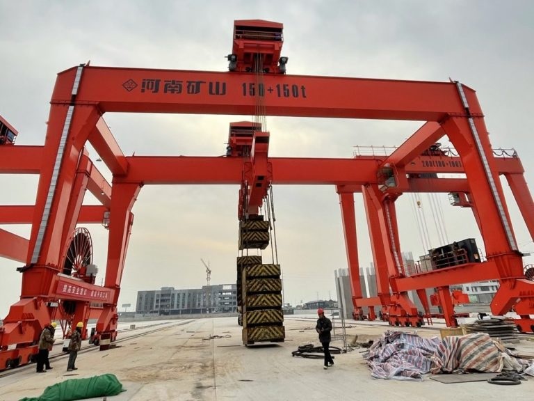 Козловой крюковой кран Henan Mine (Китай)