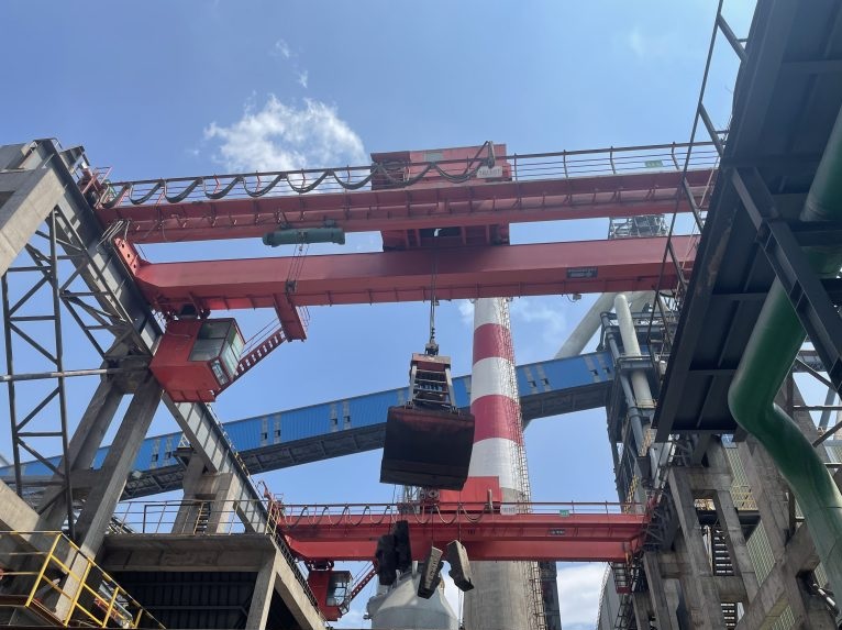Мостовой грейферный кран Henan Mine (Китай)