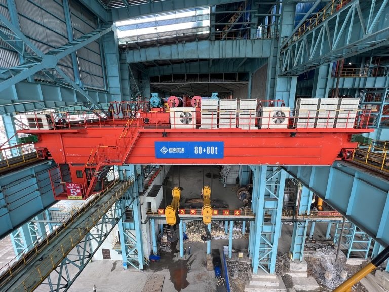 Мостовой мульдозавалочный кран Henan Mine (Китай)