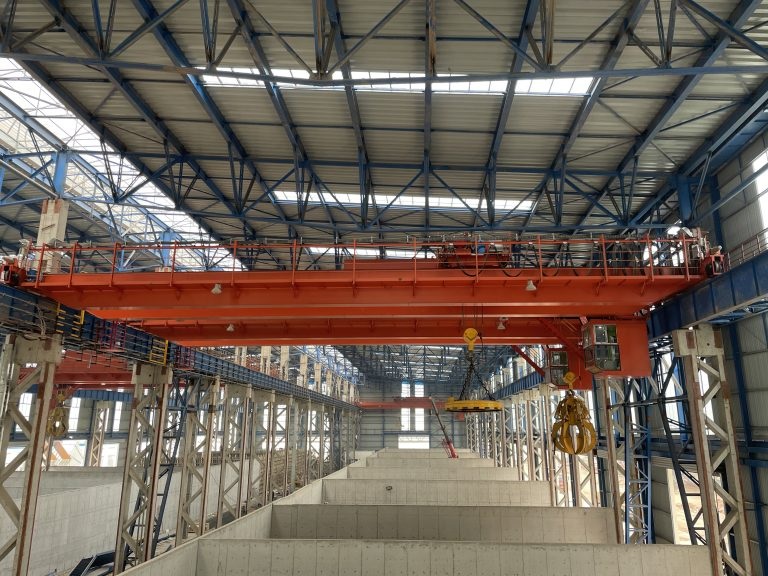 Мостовой грейферный кран Henan Mine (Китай)