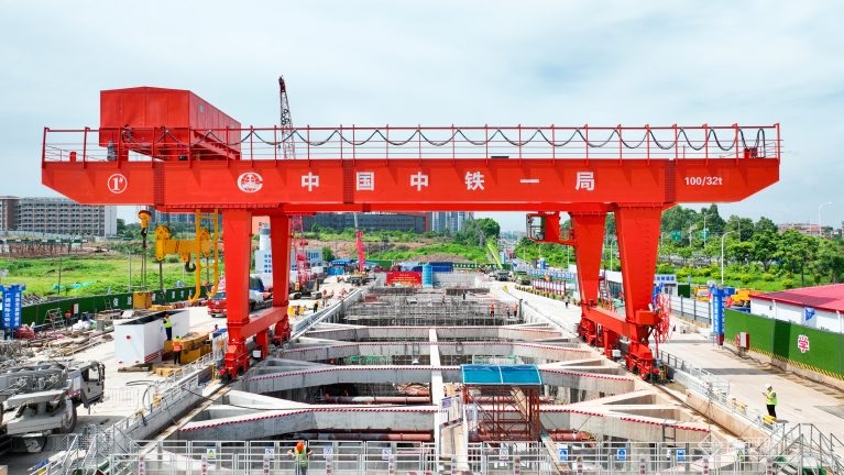 Козловой крюковой кран Henan Mine (Китай)
