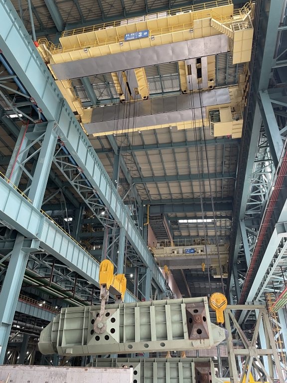 Мостовой мульдозавалочный кран Henan Mine (Китай)