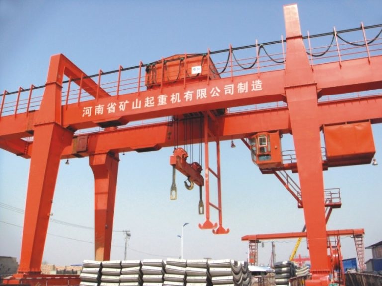 Козловой крюковой кран Henan Mine (Китай)