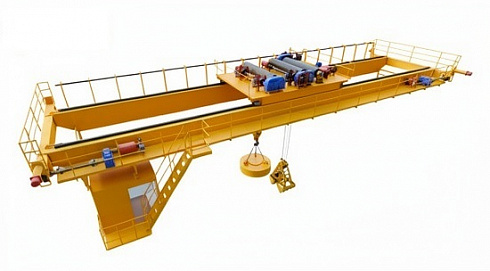 Мостовой магнитный кран Henan Mine (Китай)