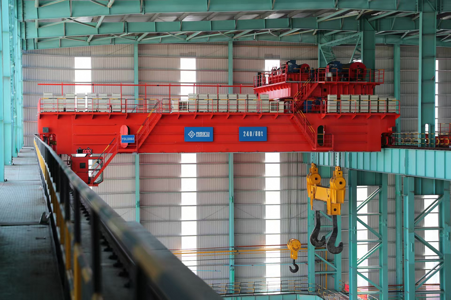 Мостовой литейный кран Henan Mine (Китай)