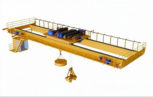 Мостовой магнитный кран Henan Mine (Китай)