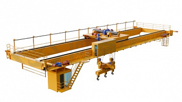 Мостовой кран с поворотной траверсой Henan Mine (Китай)