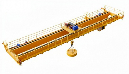 Мостовой магнитный кран Henan Mine (Китай)