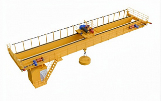 Мостовой магнитный кран Henan Mine (Китай)